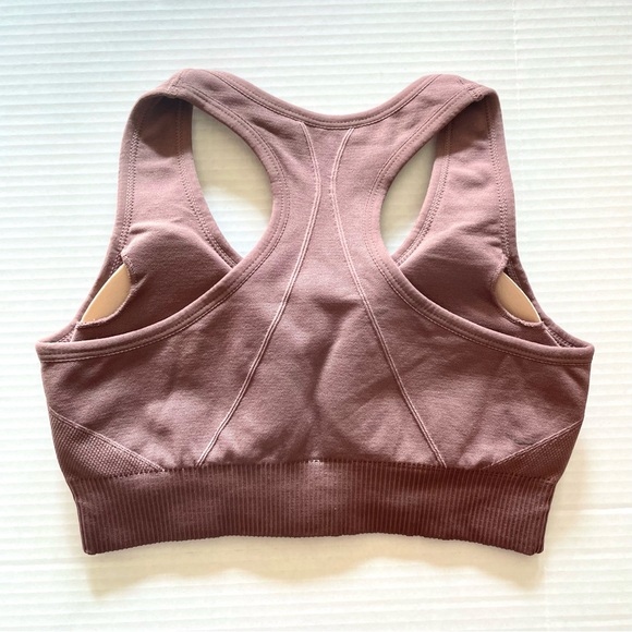 Taupe Color Athletic Bra Sports Bra - NWOT Size S - Picture 3 of 3